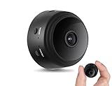 New Mini Hidden Wireless WiFi Camera HD 1080P Home and Office Security Cameras with Audio and Video by FDM Live Feed Covert Baby Nanny Cam with Cell Phone App with Night Vision and Motion Detection