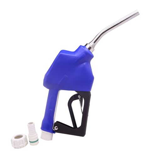 Image of 3 /4 inch Inch Barb Automatic Shut-off Diesel Exhaust Fluid (DEF) /Antifreeze Nozzle 1 /2 inch(15MM) Spout Ethanol Methanol Blend Industrial Gasoline Water Dispensing Fuel Nozzles Max Flow Rate 12 GPM