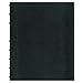 BLUELINE AF1115081 MiracleBind Notebook, College/Margin, 11 x 9-1/16, White, 75 Sheets, Black Cover