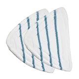 Besttoolifes Mikrofaser-Dampfreiniger-Pads, kompatibel mit CLEANmaxx, wiederverwendbare Bodenreinigungstücher, waschbare Nass-Trocken-Wischpads für Hartbodenreiniger, 28,5 x 19,5 cm, 2 Stück
