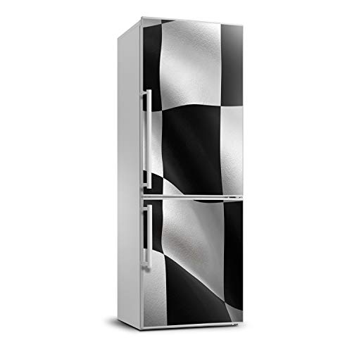 Cubierta de refrigerador autoadhesiva para ocultar imperfecciones y decorar tu cocina 2