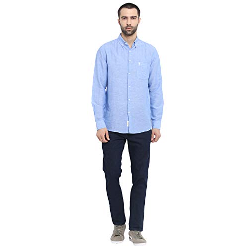 Image of Red Tape Men's Solid Regular Fit Casual Shirt