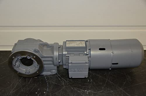 SEW Eurodrive KAF37 DT71D4/TF/EV1A Gear Motor 0.37kW 266/460V 60Hz 83.69:1 Ratio