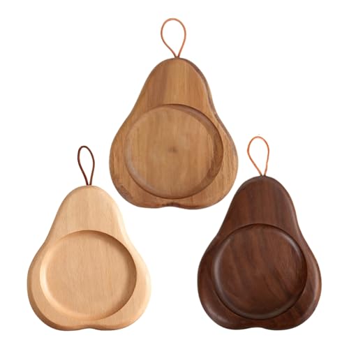 Sottobicchieri Legno – Tappetino Protettivo Resistente Calore | Sottomano Scrivania | Per Pentole Bevande Scodelle Tisane Casa Cucina Decorazione Accessorio