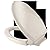 TOTO SS154#03 Traditional SoftClose Elongated Toilet Seat, Bone