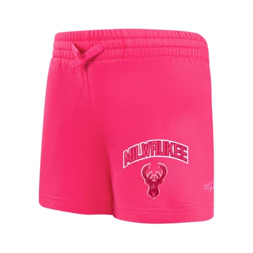 Pantalones Cortos NBA Classic Triple Pink para Niñas Ideales para Parque y Verano