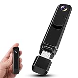 XCOUI Body Camera with Audio Recording, 1080P Full HD, Wearable Mini Clip-On Camera, No WiFi Body Cam for Meeting Personal Protection