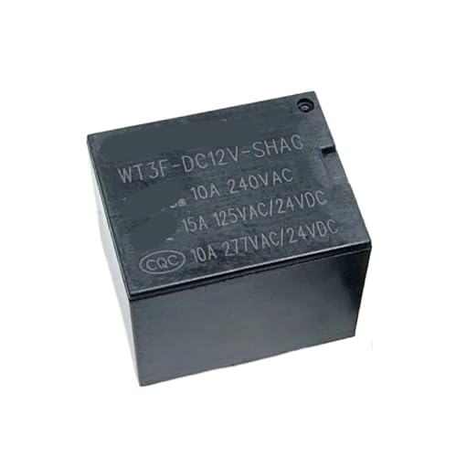 Relais WT3F-DC12V-SHAG T73A 12V 10A composant commutation 4 broches mini