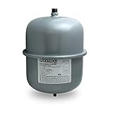 HIGHCRAFT GUI37 Hydronic Expansion Tank for Heating System Carbon Steel Grey Holds 2.1 Gal, 2.1...