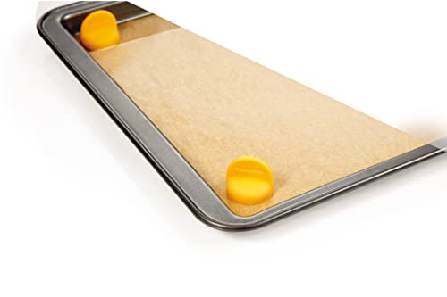 Tescoma 630689 DELÍCIA Baking Paper Magnets, 4 Pieces, Yellow, Durchmesser 2,7 cm, Höhe 2,4 cm - Image 2