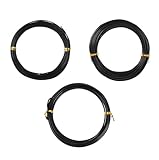 3 Rollen Bonsai Draht,Bonsai Aluminiumdraht,Basteldraht Insgesamt,für Pflanzen und Bäume,1,0 mm/1,5 mm/2,0 mm