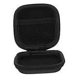 TOBBOMEY Estuche Organizador de Cargadores y Auriculares de Viaje Caja Portátil de PU Resistente y Suave para Accesorios Electrónicos Bolsa Compacta para Cables y Auriculares Diseño