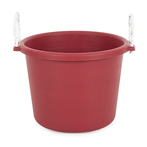 Tuff Stuff Products MCK70RD Muck Bucket, 70-Quart, Red