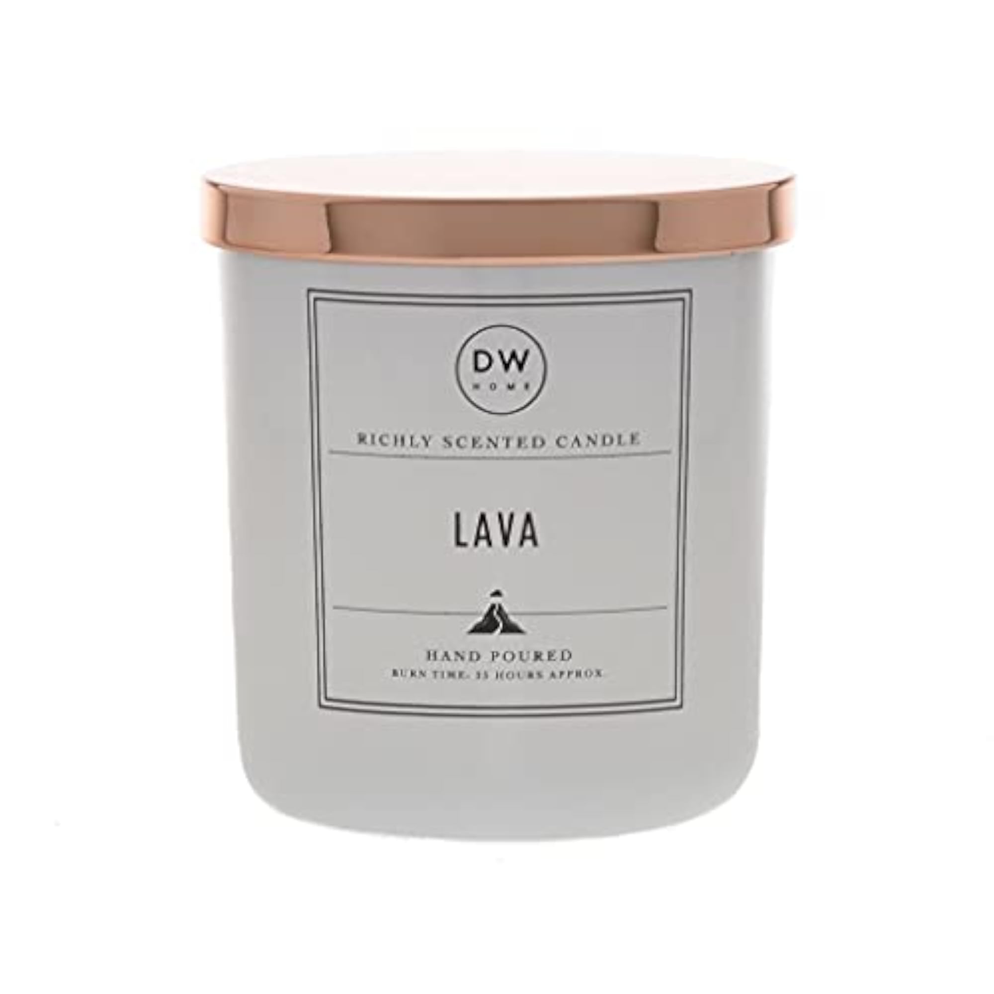 Richly Scented Lava Medium Single Wick Candle