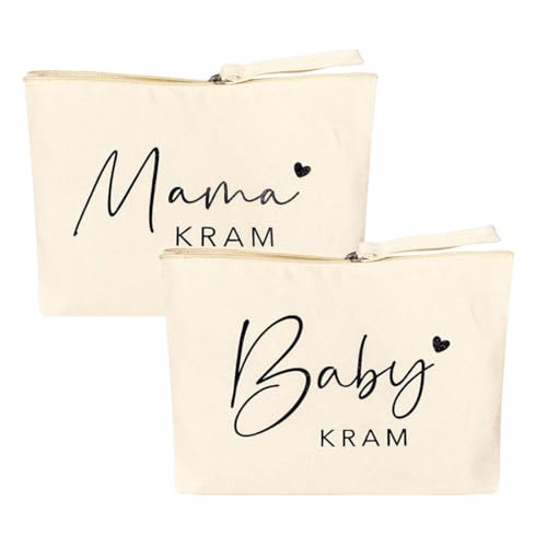 UYVPAER Lot De 2 Sacs De Maquillage pour Maman,Trousse De...