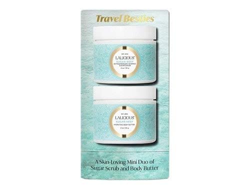 LALICIOUS Travel Besties - Sugar Reef Sugar Scrub (2oz) & Body Butter (2oz)