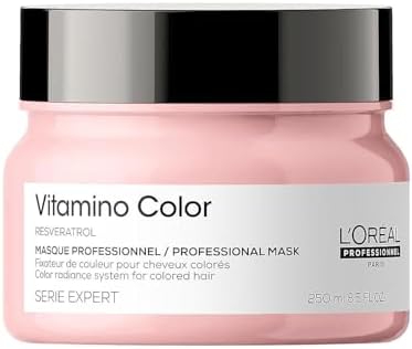 L'Oréal Professionnel Vitamino Color Hair Mask - Protects & Preserves Hair Color, Enhances Shine & Vibrancy, Moisturizes & Detangles