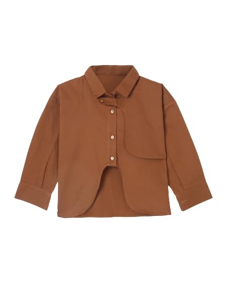 KICO Ro'Sa Girls Assemblage Pannel Dress Shirt