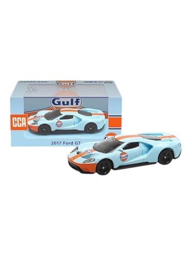 Image of CCA 1:64 Acrylic Gulf 2017 Ford GT Collection Cool Car Series 3+ Years (Blue)