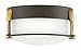 Hinkley Colbin Collection 7" 16W Integrated LED Flush Mount, Oil Rubbed Bronze