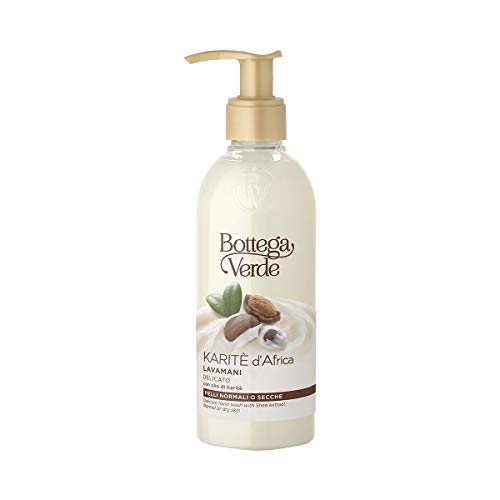 Bottega Verde - Karite d'Africa - Lavamani delicato - con olio di Karite (250 ml) - pelli normali o secche