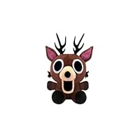MaMiDay 99 Nights in The Forest Plush, 10 Inch Soft Stuffed Animal, Brown Deer Collectible Gaming Character, Kids and Adults Gift, Collectible Stuffed Animals Dolls