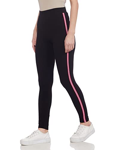 Image of Max Women Solid Slim Fit Tights
