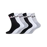 FILA Herren Fila/Am/Tnx6 Sportsocken, Mehrfarbig (Multicolore A - Mc), 39-42 EU