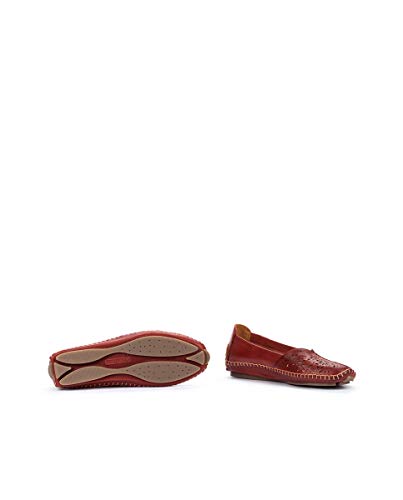 Image of PIKOLINOS Jerez 578-4976 Women's Slip-On Moccasins - Premium Calfskin Leather - Removable Cushioned Insole, Flexible Sole, Lightweight Everyday Comfort