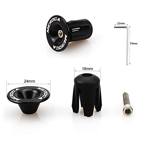 FOMTOR Tappo Manubrio MTB, 1 Paio Tappi Terminali