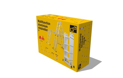 NONAME G21 Hliníkové štafle GA-SZ-4x4-4,6m multifunk?ní