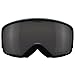 Giro Millie Ski Goggles - Snowboard Goggles for Women & Youth - Black Core Light Strap with Vivid Smoke Lens