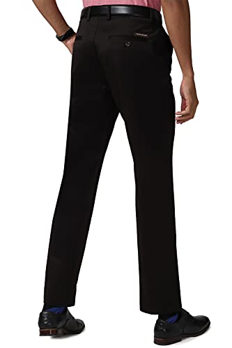 Image of Peter England Brown Formal Trousers