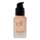 e.l.f. Flawless Finish Foundation, Lightweight & Medium Coverage, Semi-Matte Finish, Alabaster, 0.68 Fl Oz (20mL)