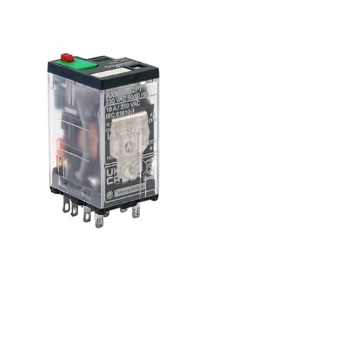 Relé intermedio pequeño RXM2LB2BD DC de 8 pines para control de automatización