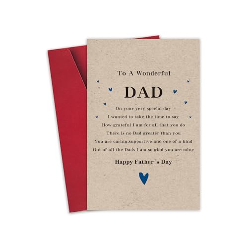 Detuca Fathers Day Card - Poem Father Day Cards...