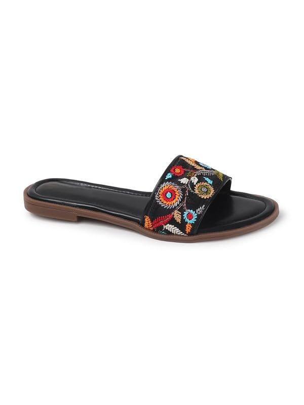 sukun DV_9005 Women's Lightweight Cushioned Flat Sandals Stylish Adjustable & Slip-Resistant Comfort for Girls & Ladies-picture-25