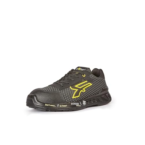U-Power Rep UP Electra, Scarpe Antinfortunistiche, Scarpe da Ginnastica Unisex Leggere antiperforazione, Suola in Rafia, Suola Infinergy, con Puntale in Alluminio (42)
