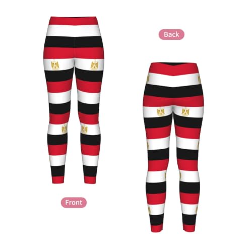 Leggings de compresión egipcios mallas deportivas suaves estampadas 4