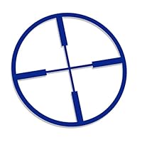 Decus - Sticker for Target with Wire Cross, OEM Style JDM