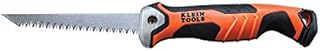 Dry Wall Folding Jab Saw/Pad Saw, with 180 and 125 Degree Lockback Carbon Steel Blade for Durability and Faster Cutting, Klein Tools 31737