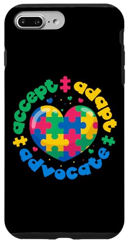 ���ǌ[������ Accept Adapt Advocate �X�}�z�P�[�X iPhone 7 Plus/8 Plus �p