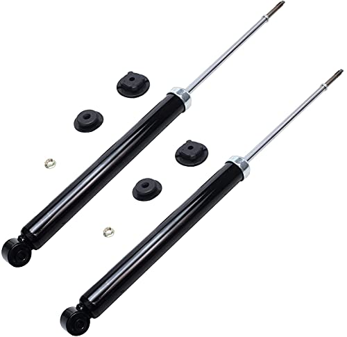 Image of Detroit Axle - Struts Shocks for 2006-2011 Toyota Yaris Complete 2 Front Ready Struts with Coil Spring 2 Rear Shock Absorbers 2006 2007 2008 2009 2010 2011 Replacement Suspension Shock Assembly
