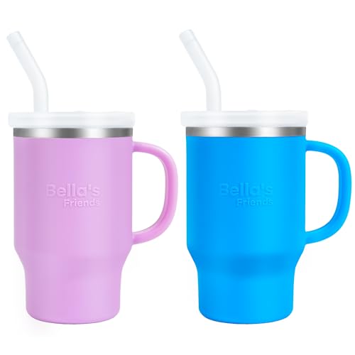 Bella's Friends Handy Mini Tumbler 9 oz Toddler Sippy Cup, 2 Pack