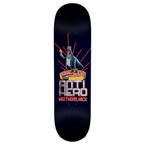 Anti Hero Skateboard Deck Matthews P2 Judgement Day Black