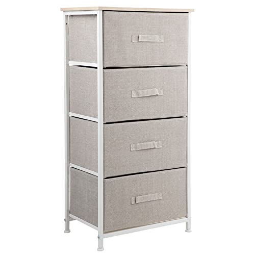 La mejor selección de Cajonera de Plastico Walmart los 5 mejores. 42 Kingshouse | Cómoda Cajonera con 4 Cajones – Tela Polipropileno – 45x30x92.5 cm – Estructura de Acero – Tablero de Madera MDF – Organizador para Recámara – Hogar -...