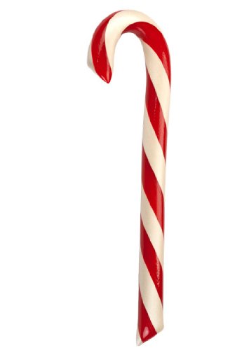 3 Peppermint Candy Canes, Hammonds Handmade, 2 Oz Red/White Stripe