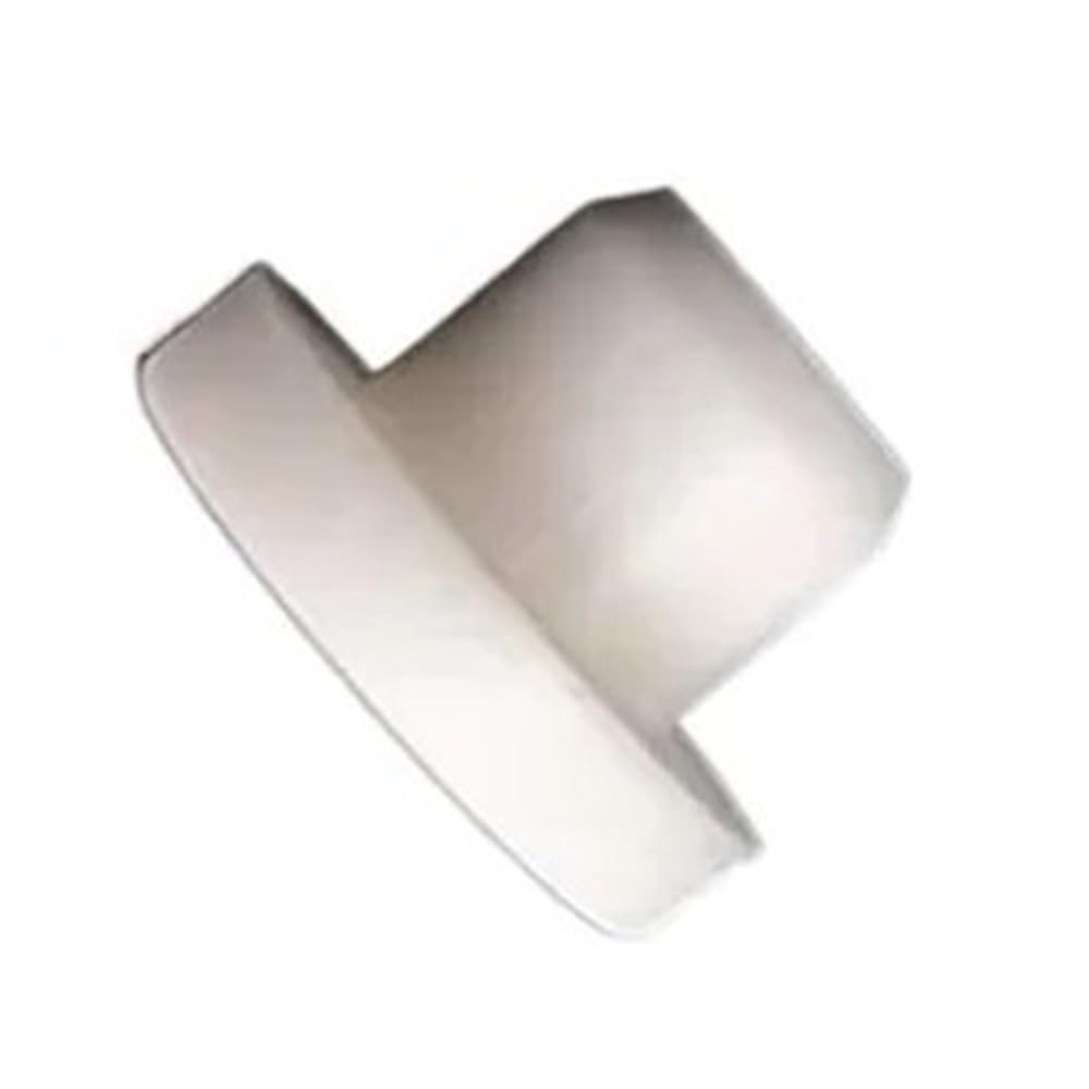Solid Silicone Hole Plugs, T Shaped High Temperature Resistance Seal Stoppers Caps for Sink Holes 20pieces(White,13.5MM)