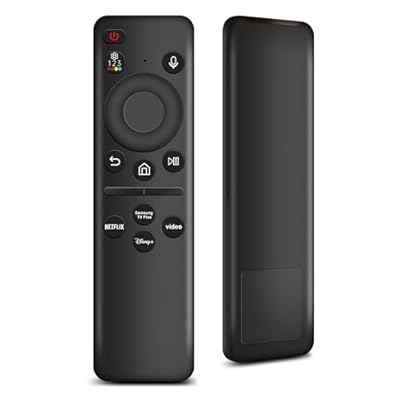 Universal Replacement Remote Control for Samsung Smart TV, Rechargeable Samsung TV Remote Compatible with Frame, Crystal 4K UHD, Neo QLED 4K/8K, OLED & QLED Models with Voice Control