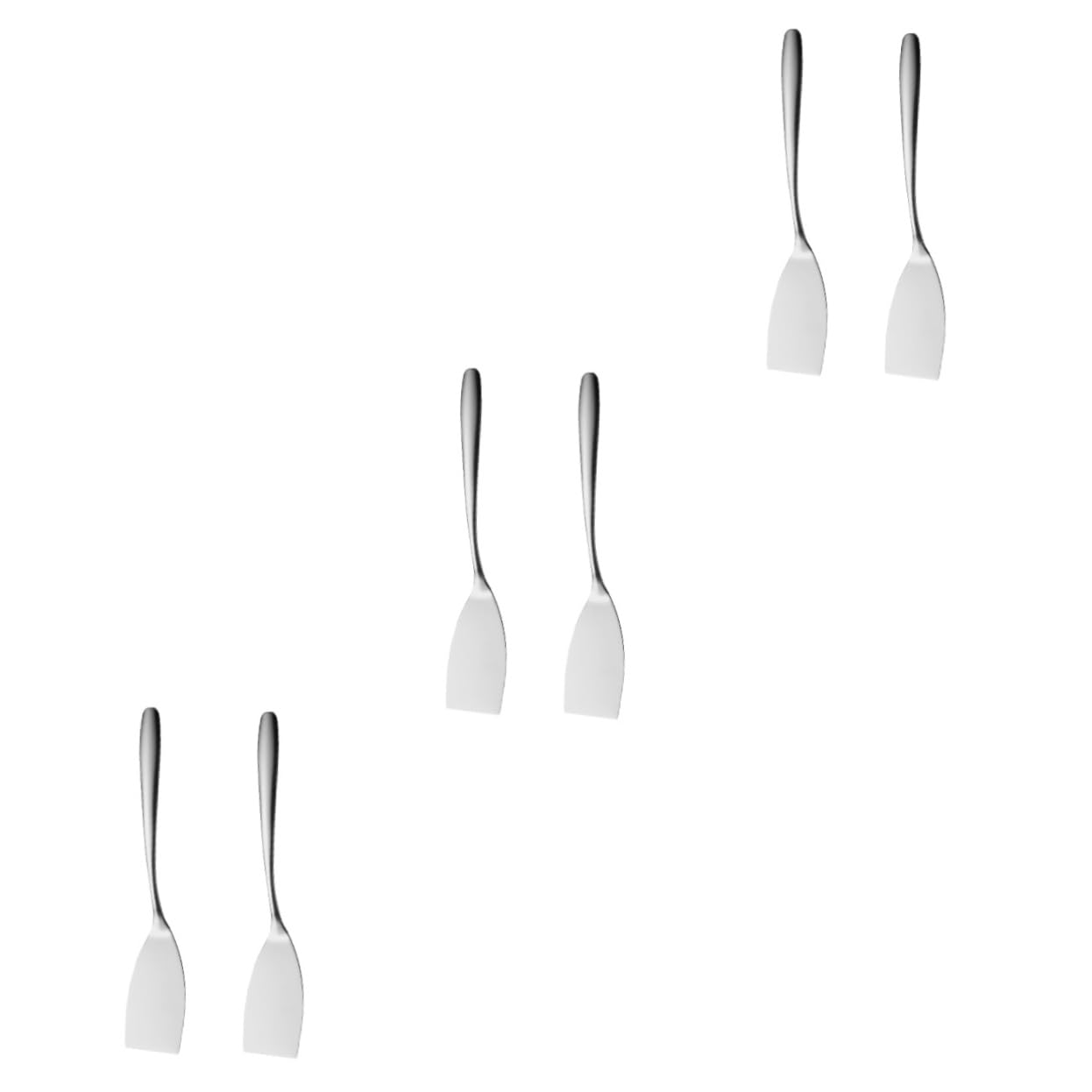 TOYANDONA 3 Ensembles Spatule De Friture En Acier Inoxydable Spatule À Frire Pour Cuillères De Cuisine Ustensile De Cuisine Pelle De Cuisine Anti-brûlure Pelle Wok Pratique 2 Pièces * 3